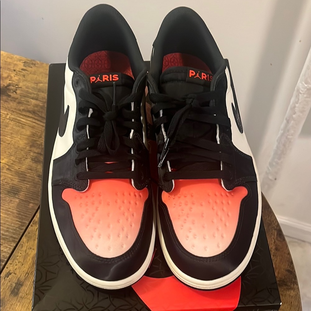 Paris Black and Red Men's Shoes